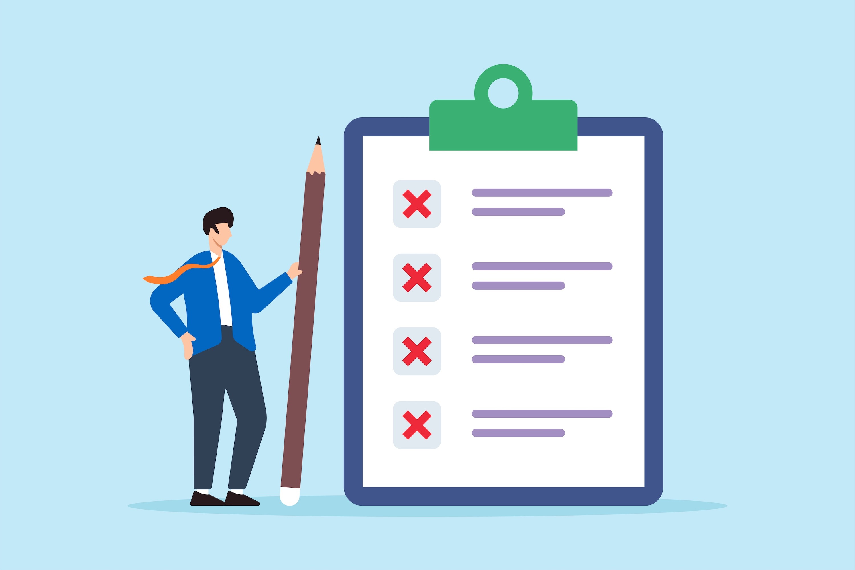 Incomplete Checklist